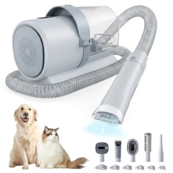 Vacuum Pet Grooming Kit with 2.5L Hair Cup
